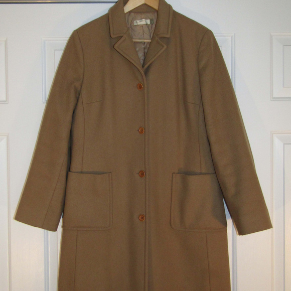 J. Crew Jackets & Blazers - Vintage J CREW Women’s Classic Camel Tan Wool Coat
